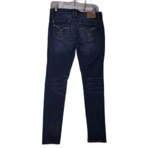 AMETHYST Skinny Stretch Straight Leg Denim Jeans Juniors Size 7